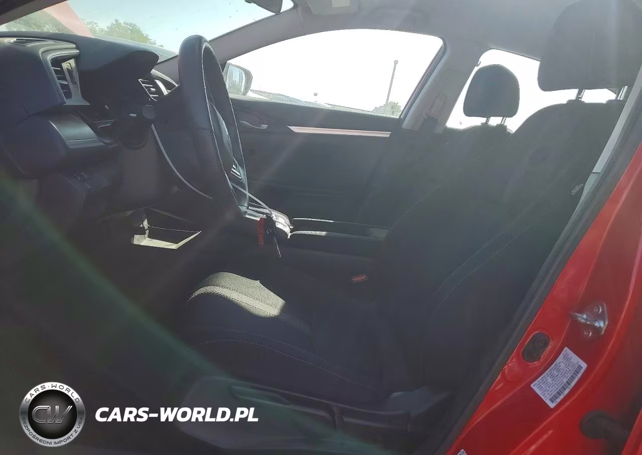 2019 Honda Civic Lx VIN:2HGFC2F6XKH530484 - 7