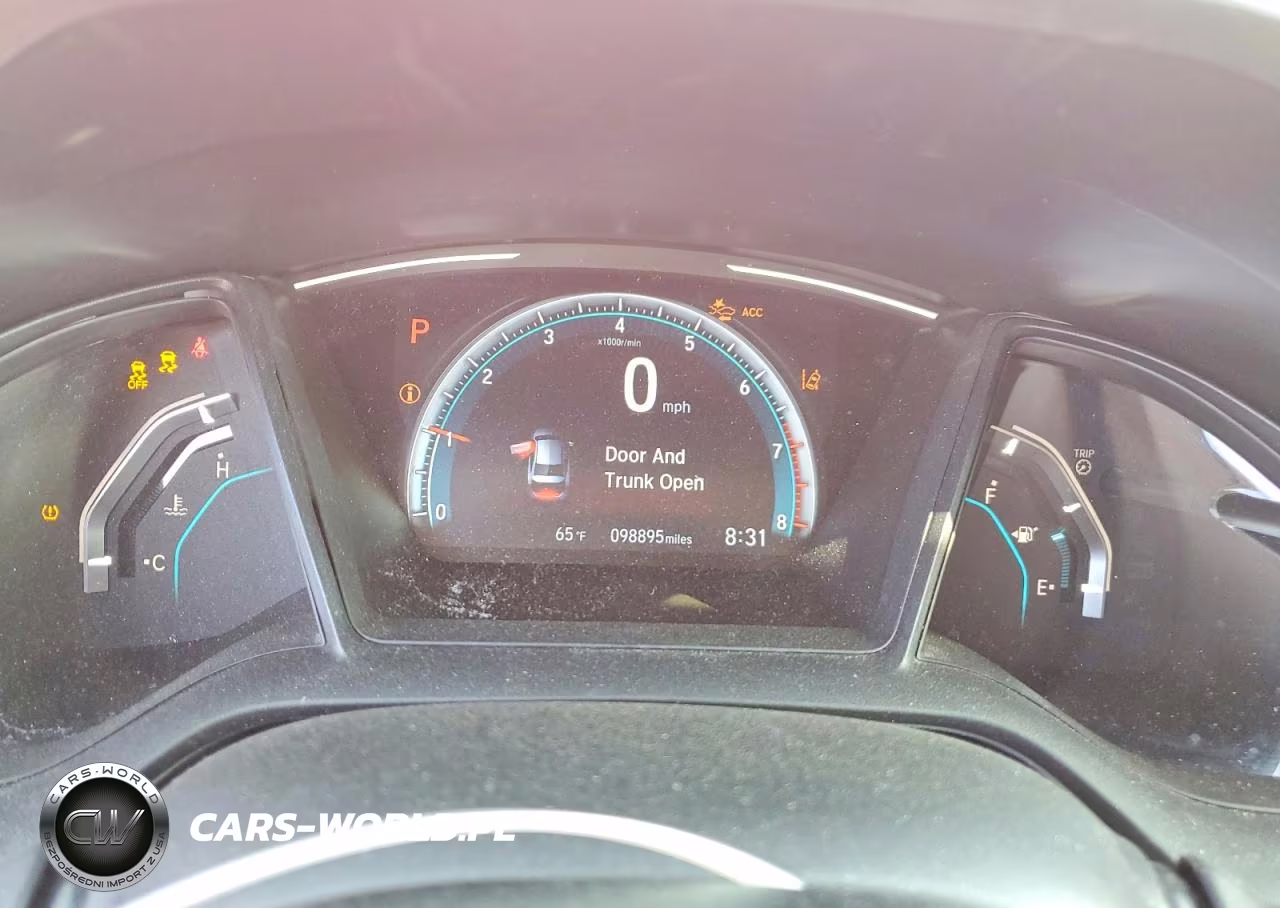 2019 Honda Civic Lx VIN:2HGFC2F6XKH530484 - 9