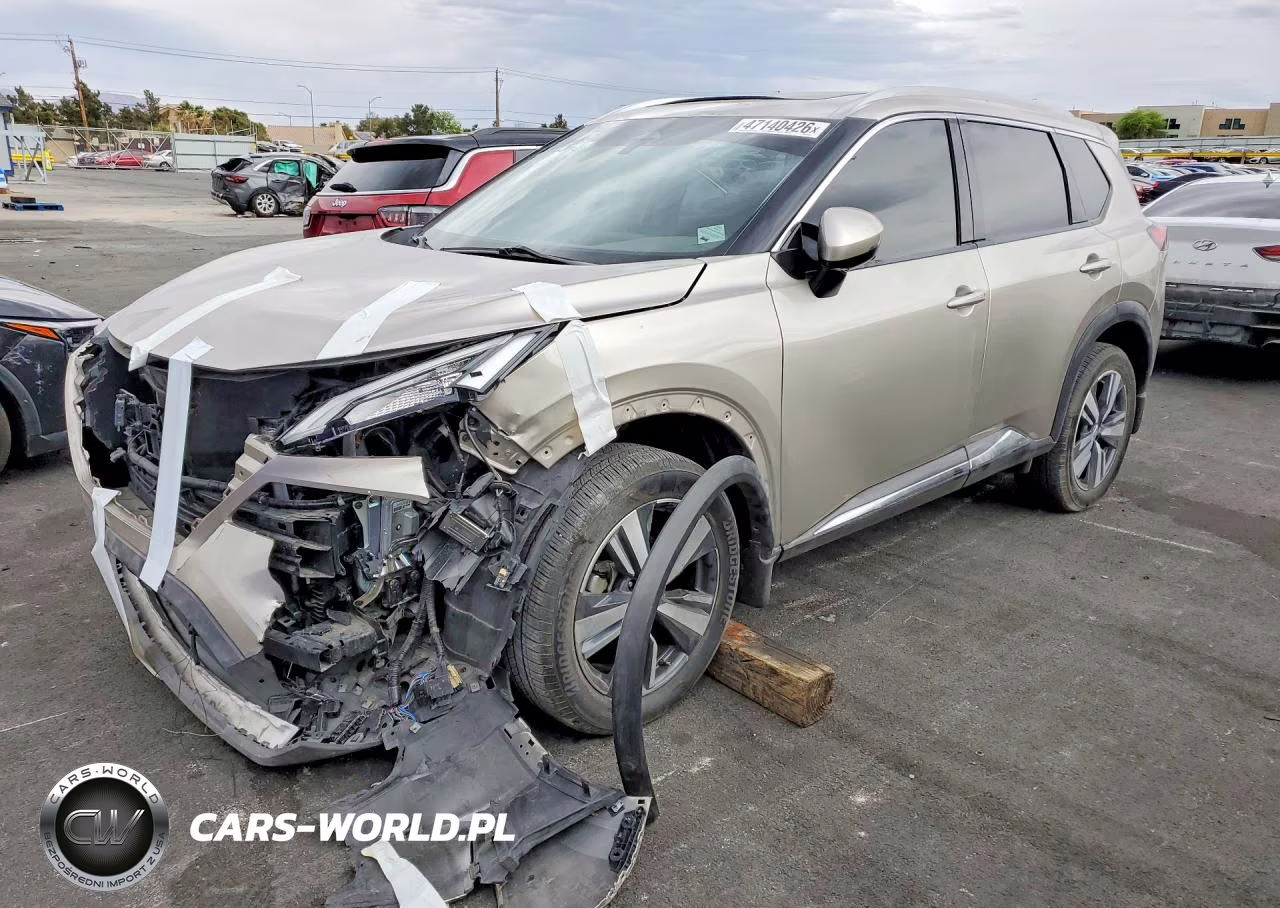 2021 Nissan Rogue Sl VIN:JN8AT3CA7MW026068 - 1