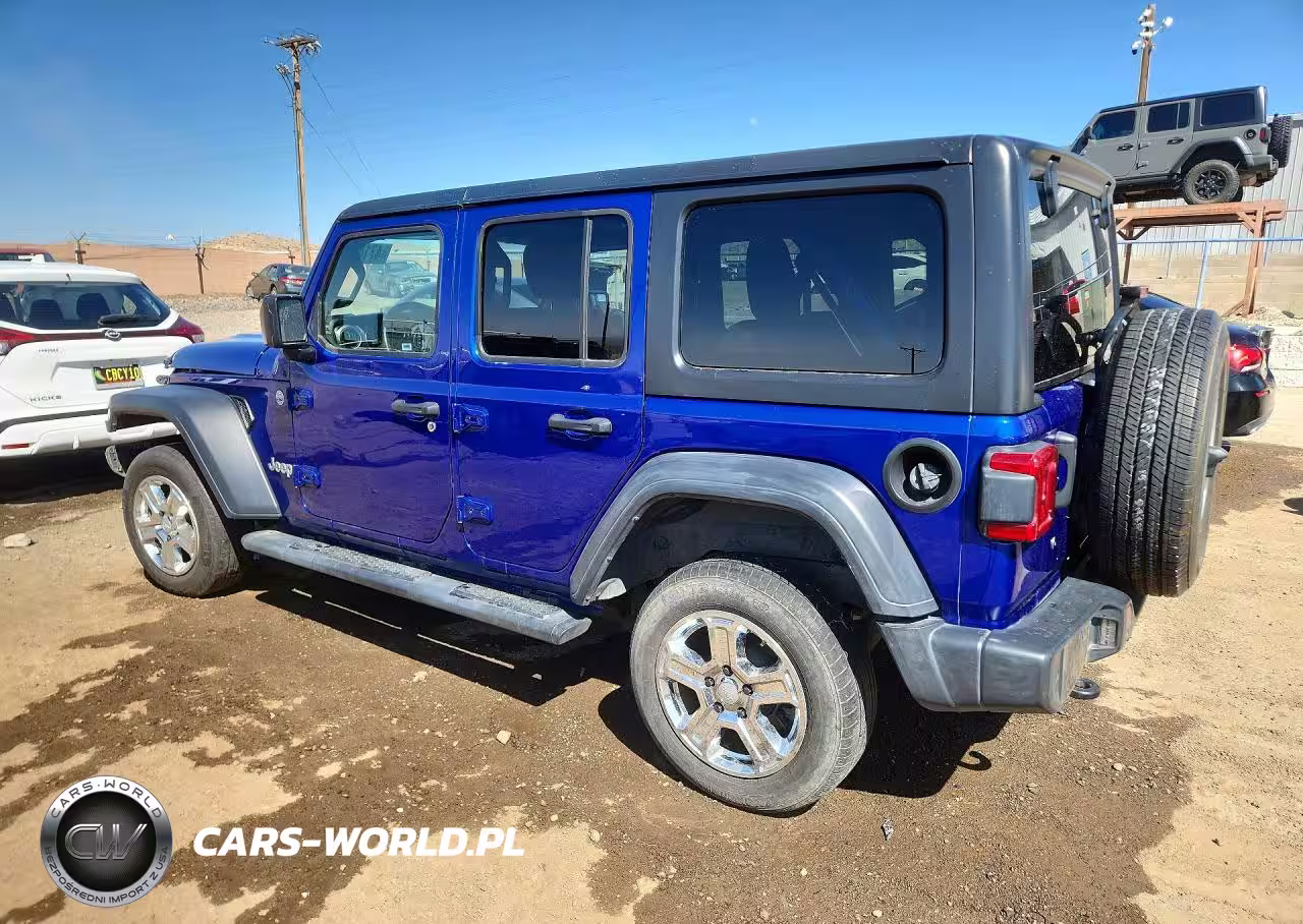 2018 Jeep Wrangler Unlimited Sport VIN:1C4HJXDN5JW189130 - 2