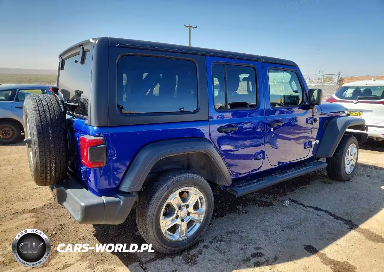 2018 Jeep Wrangler Unlimited Sport VIN:1C4HJXDN5JW189130 - 3