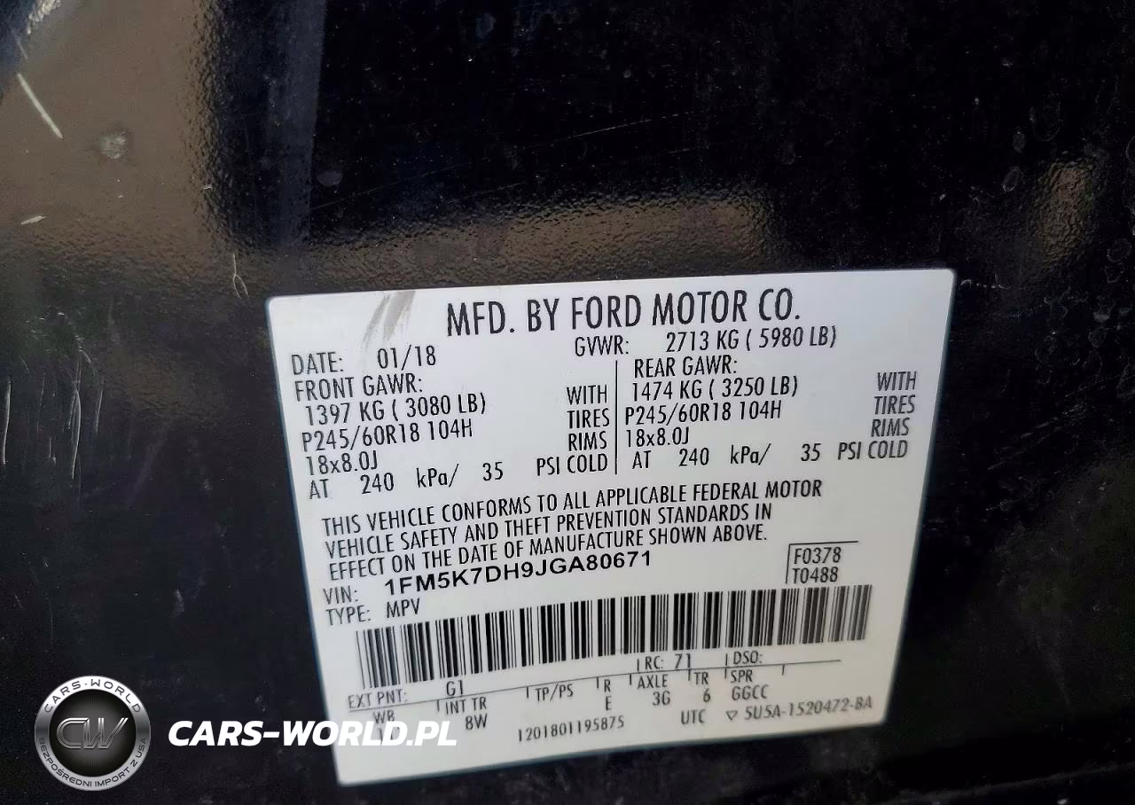 2018 Ford Explorer VIN:1FM5K7DH9JGA80671 - 13
