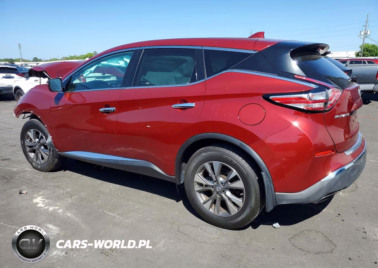 2017 Nissan Murano S VIN:5N1AZ2MG7HN192346 - 2