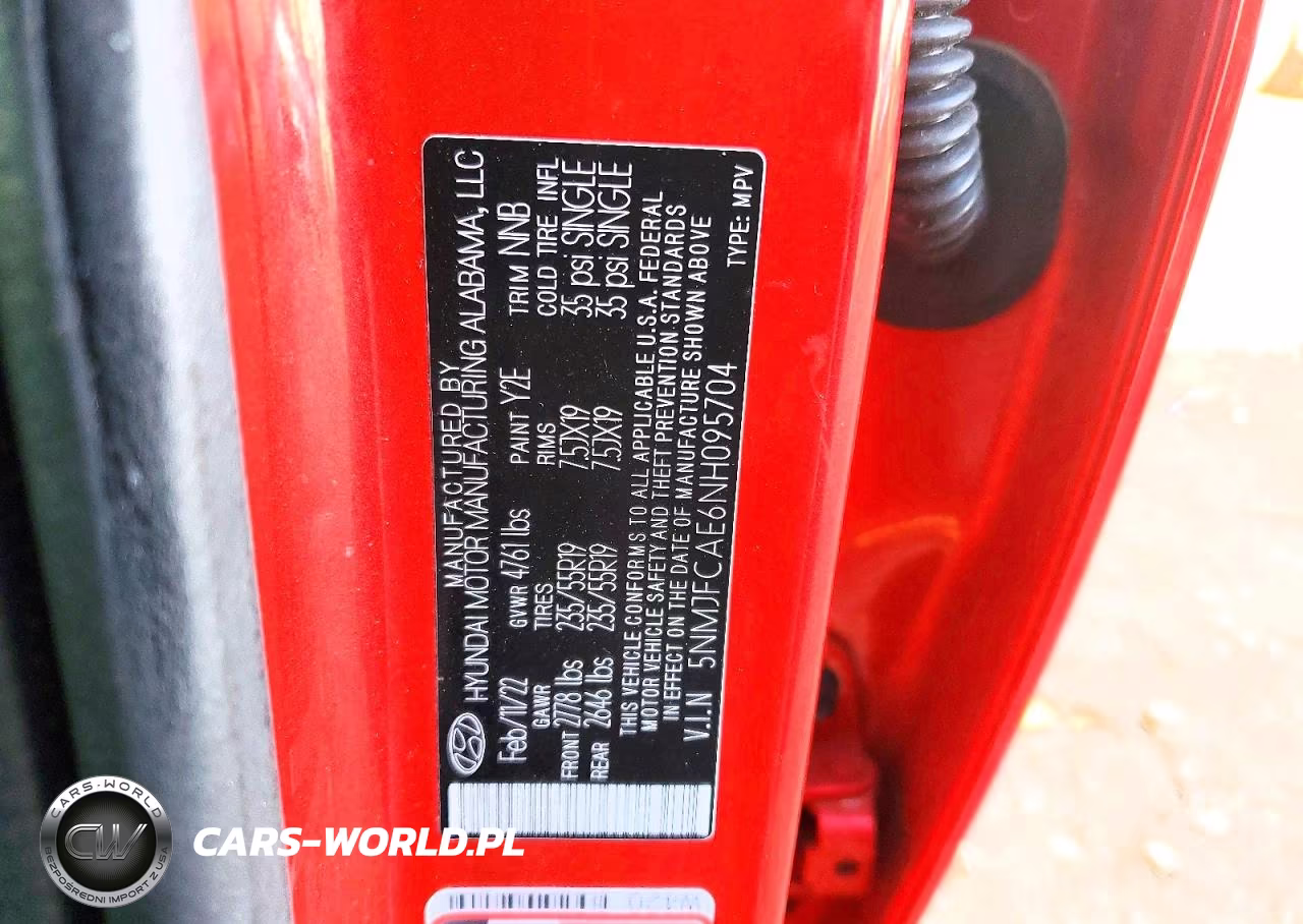 2022 Hyundai Tucson Sel VIN:5NMJFCAE6NH095704 - 12