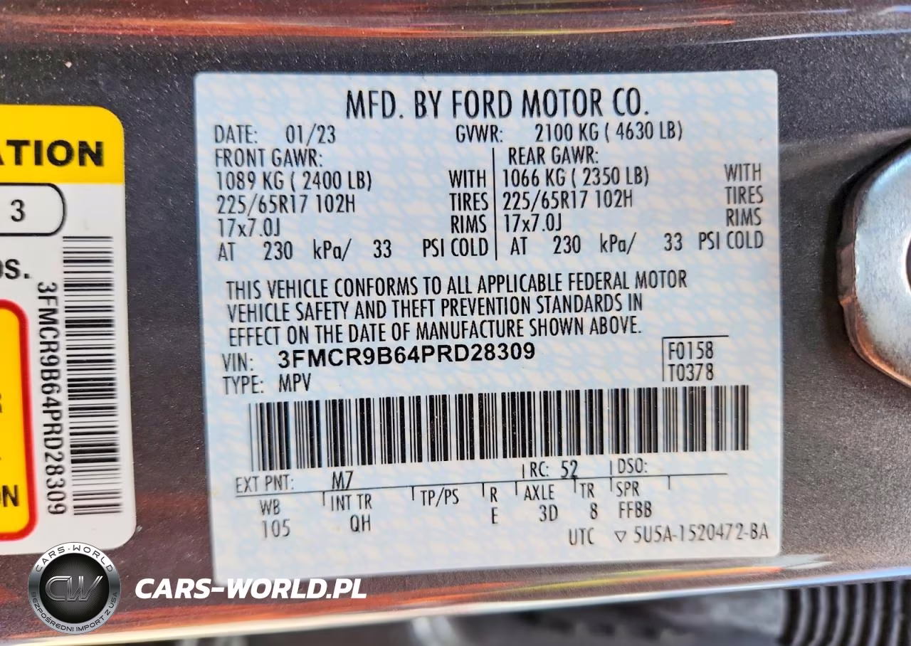 2023 Ford Bronco VIN:3FMCR9B64PRD28309 - 12