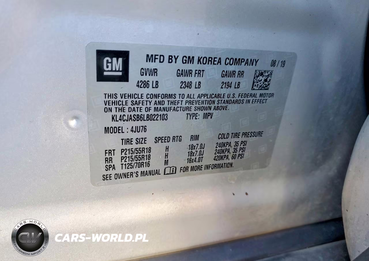 2020 Buick Encore Preferred VIN:KL4CJASB6LB022103 - 13