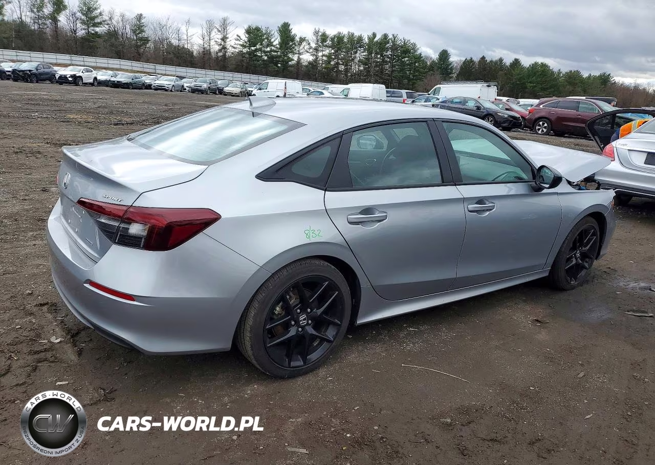2025 Honda Civic Sport VIN:2HGFE4F83SH327864 - 3
