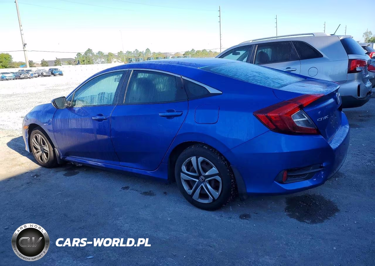 2017 Honda Civic Lx VIN:19XFC2F55HE001809 - 2