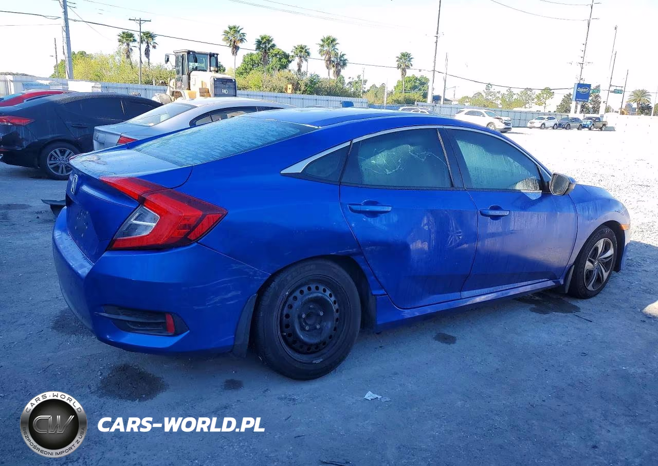 2017 Honda Civic Lx VIN:19XFC2F55HE001809 - 3