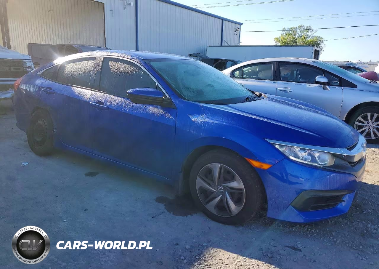 2017 Honda Civic Lx VIN:19XFC2F55HE001809 - 4