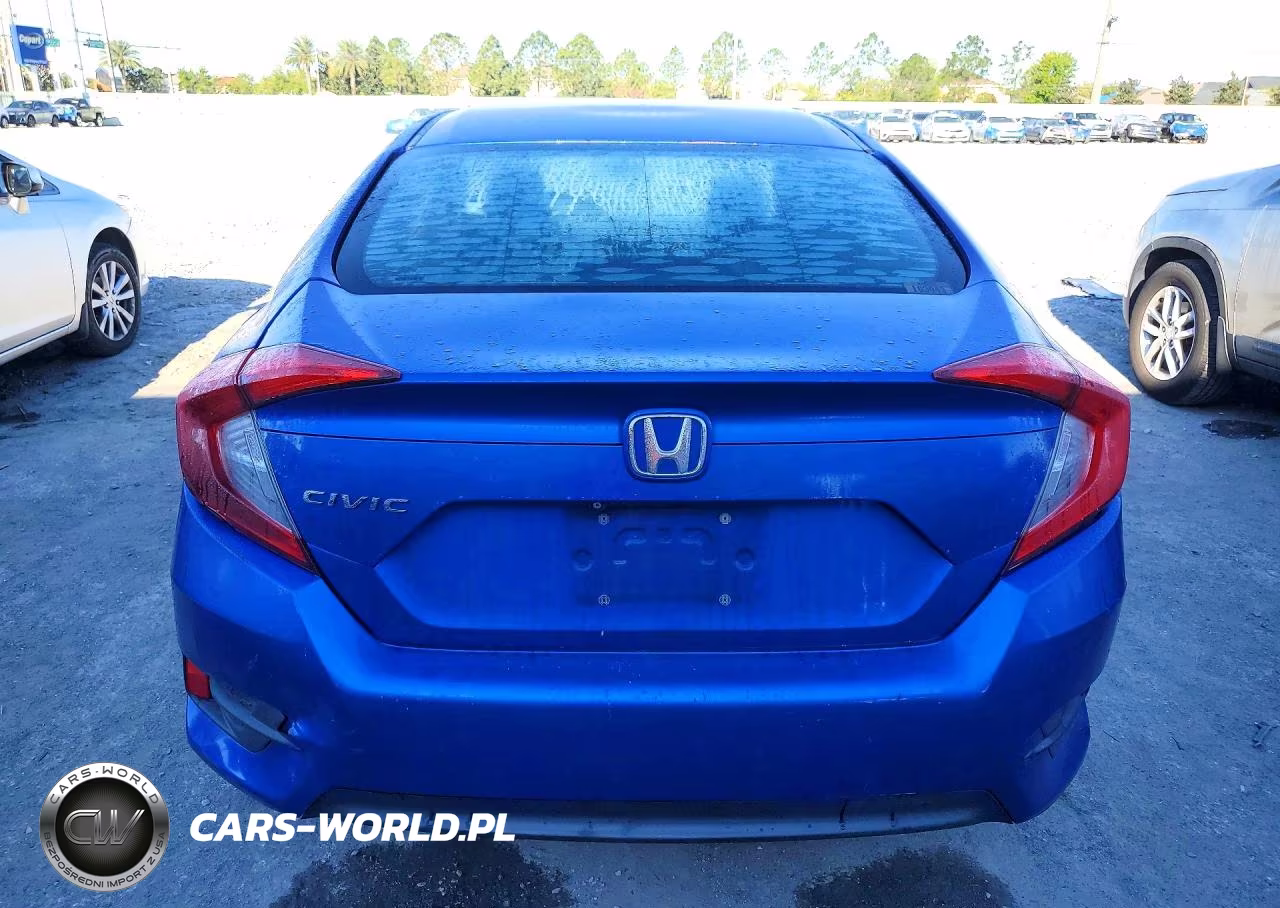 2017 Honda Civic Lx VIN:19XFC2F55HE001809 - 6