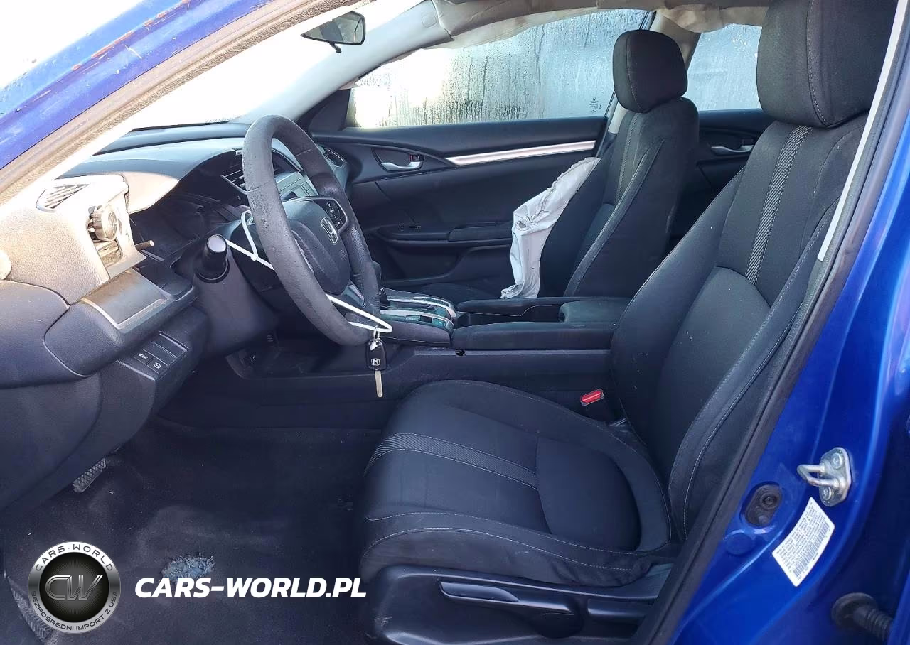 2017 Honda Civic Lx VIN:19XFC2F55HE001809 - 7