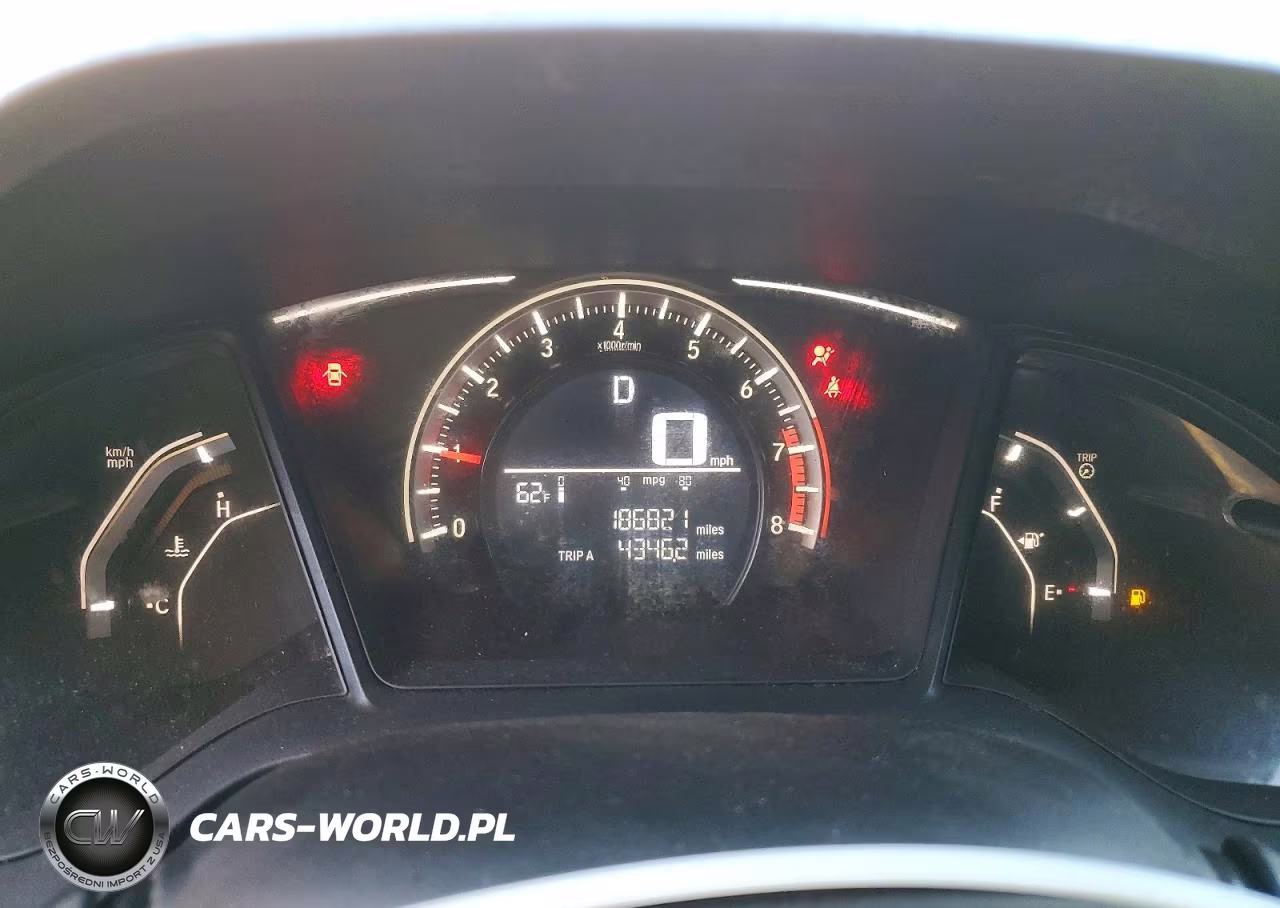 2017 Honda Civic Lx VIN:19XFC2F55HE001809 - 9