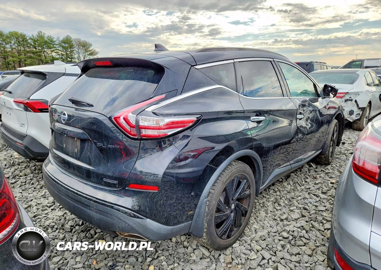 2018 Nissan Murano Sl VIN:5N1AZ2MHXJN132768 - 3