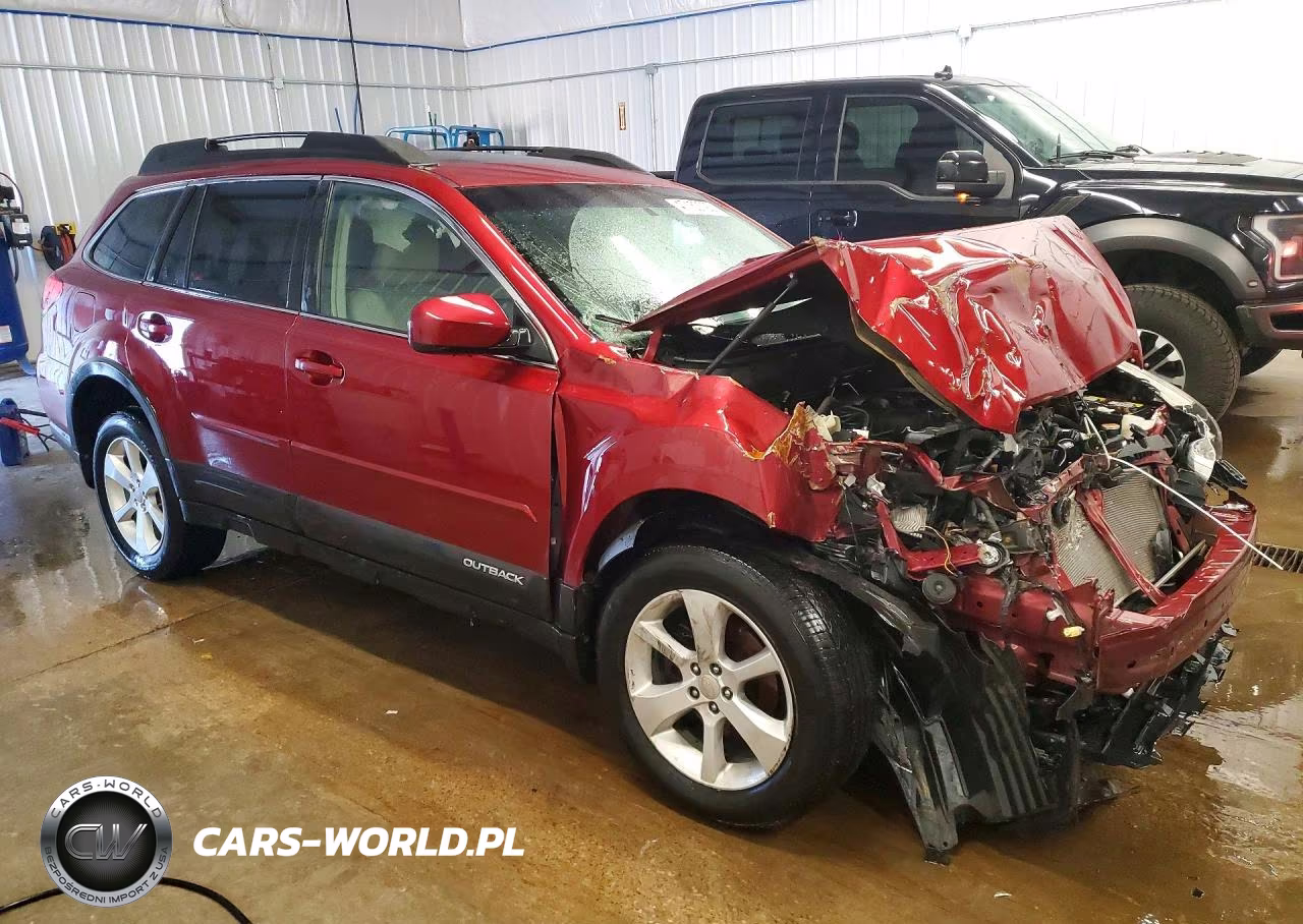 2014 Subaru Outback 2.5I Premium VIN:4S4BRBDC2E3257225 - 4