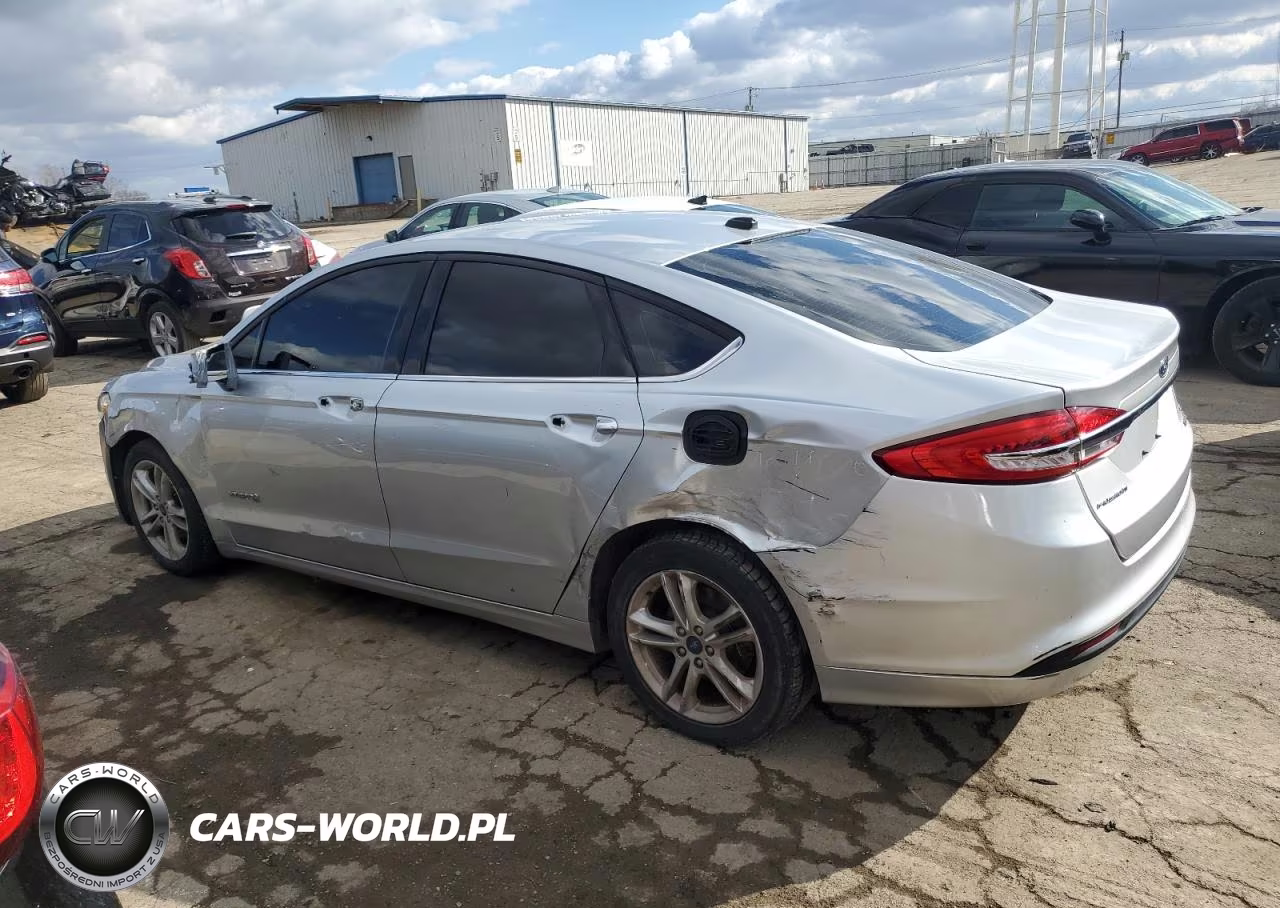 2018 Ford Fusion Se Hybrid VIN:3FA6P0LU7JR242523 - 2
