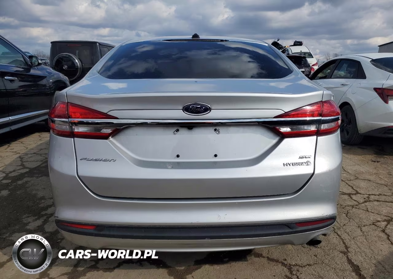 2018 Ford Fusion Se Hybrid VIN:3FA6P0LU7JR242523 - 6