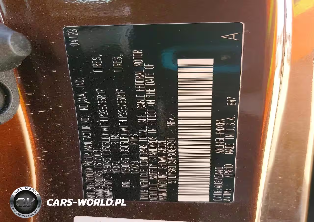 2023 Toyota Sienna Xle 7-Passenger VIN:5TDYSKFC9PS088791 - 13
