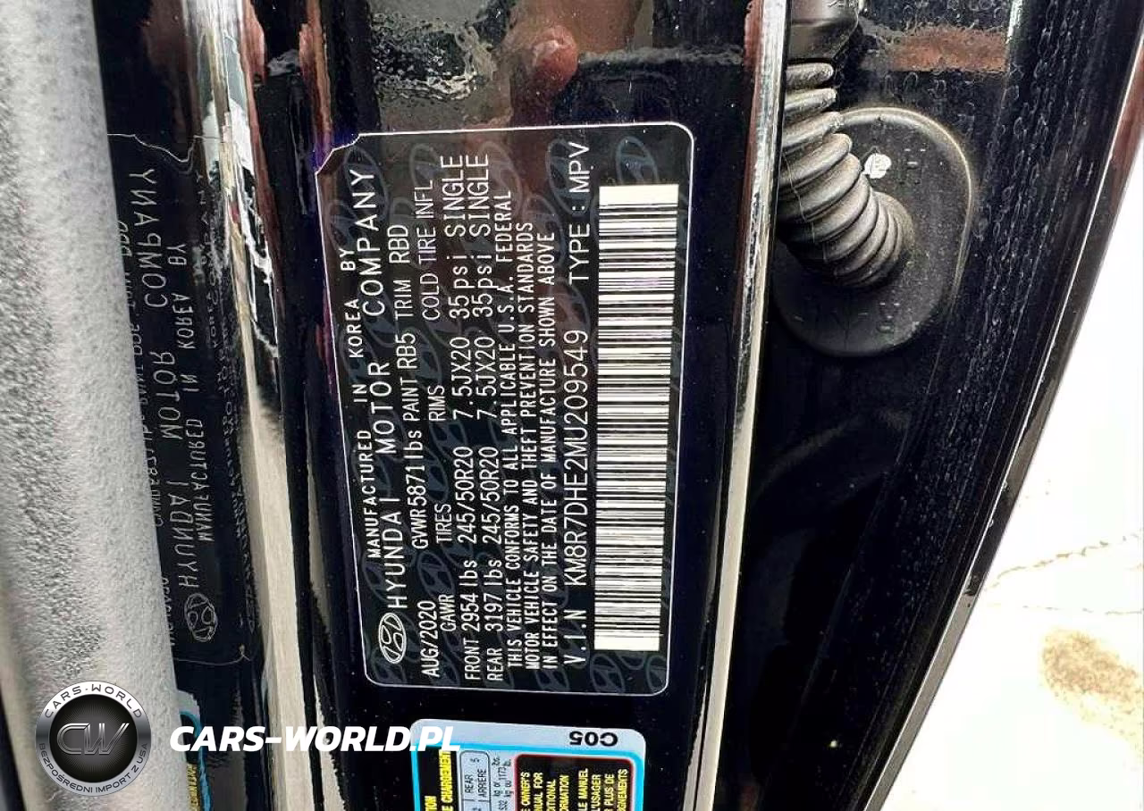 2021 Hyundai Palisade Calligraphy VIN:KM8R7DHE2MU209549 - 10