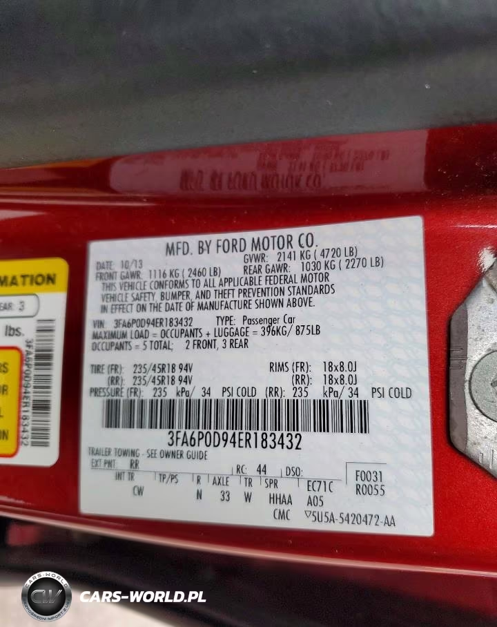 2014 Ford Fusion Titanium VIN:3FA6P0D94ER183432 - 12