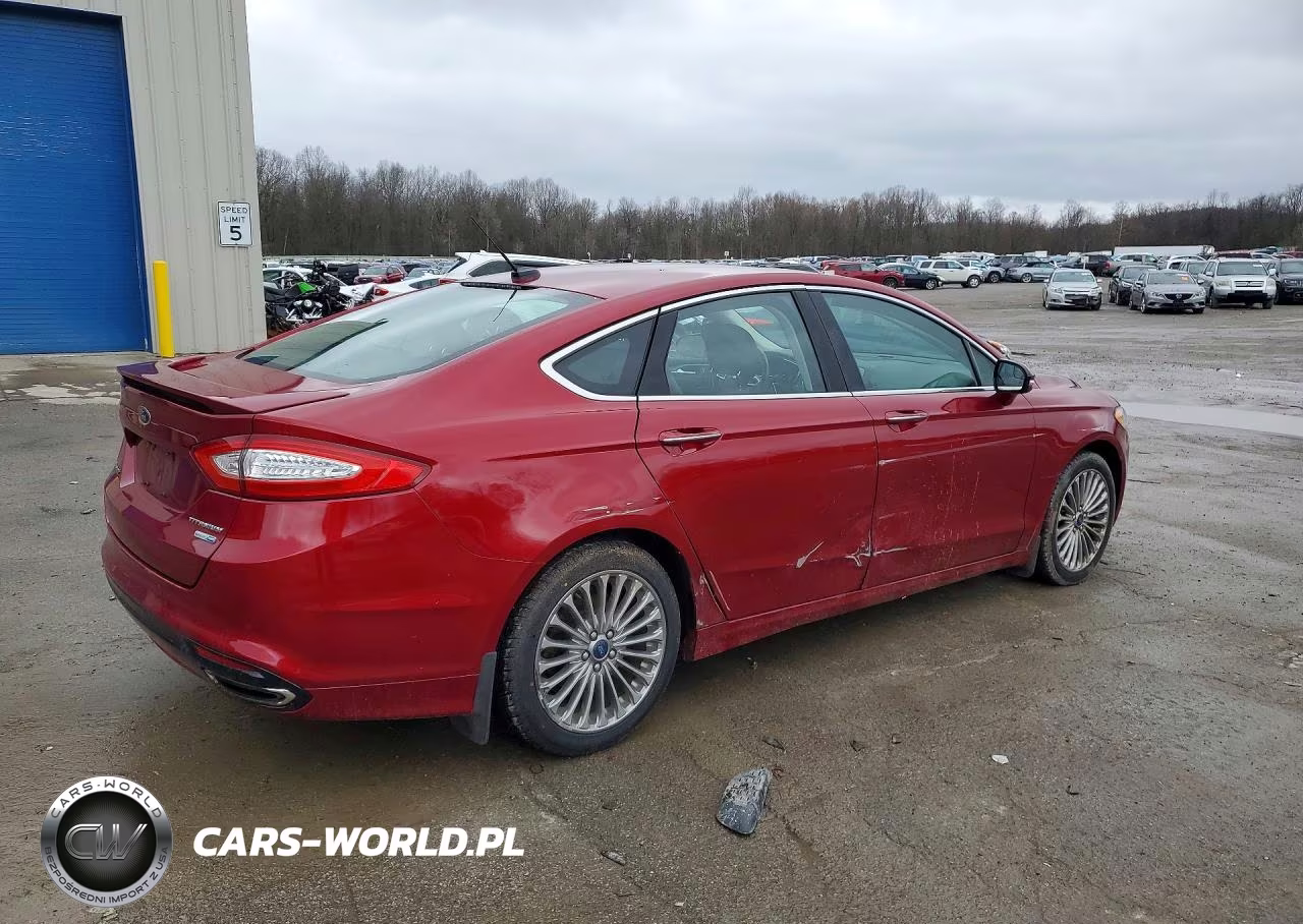 2014 Ford Fusion Titanium VIN:3FA6P0D94ER183432 - 3