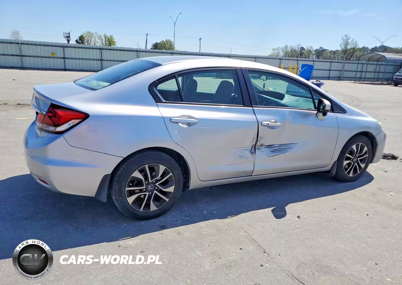 2015 Honda Civic VIN:19XFB2F86FE038538 - 3
