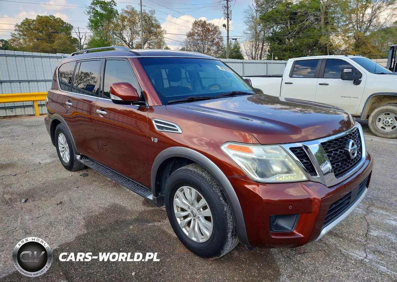 2017 Nissan Armada Sv VIN:JN8AY2ND1H9000668 - 4