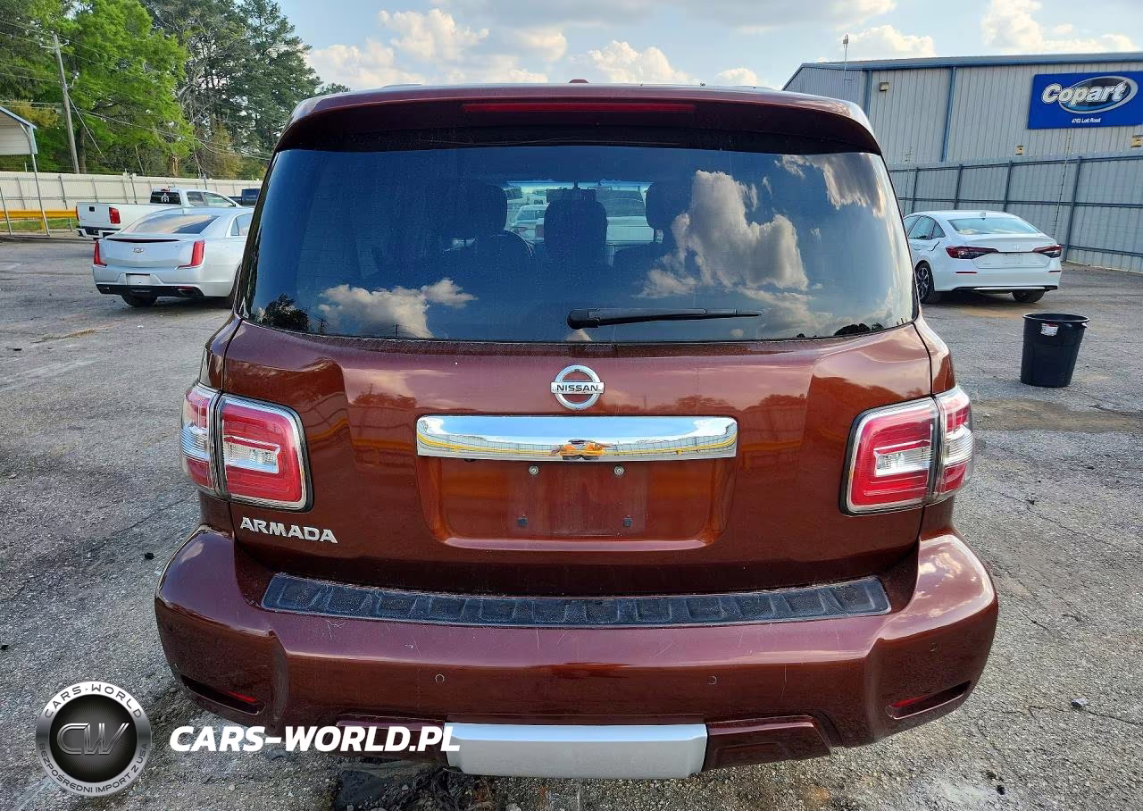 2017 Nissan Armada Sv VIN:JN8AY2ND1H9000668 - 6