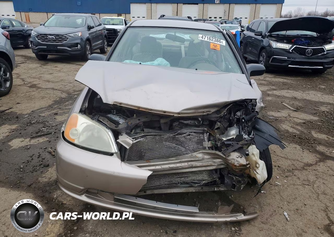 2001 Honda Civic Dx VIN:2HGES16301H927652 - 5