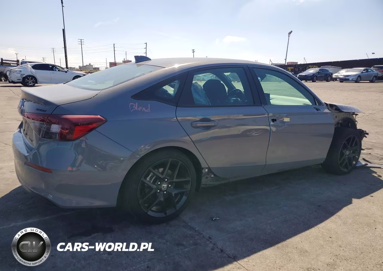 2026 Honda Civic Sport VIN:2HGFE4F82TH303797 - 3