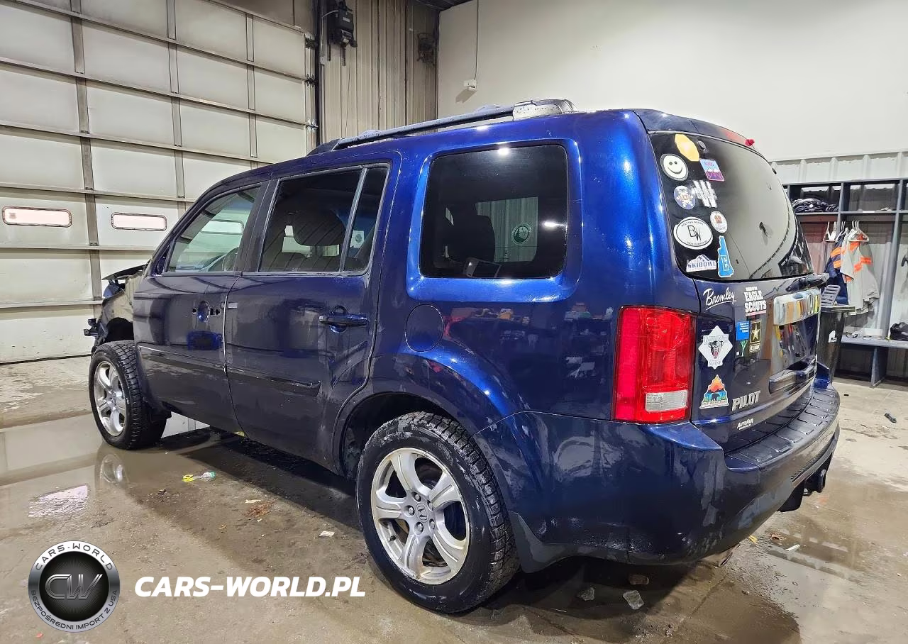 2014 Honda Pilot Exln VIN:5FNYF4H71EB034001 - 2