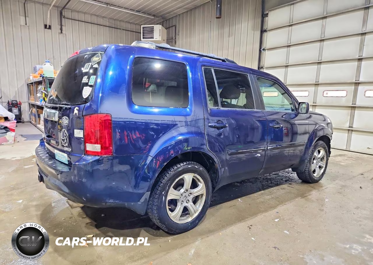 2014 Honda Pilot Exln VIN:5FNYF4H71EB034001 - 3