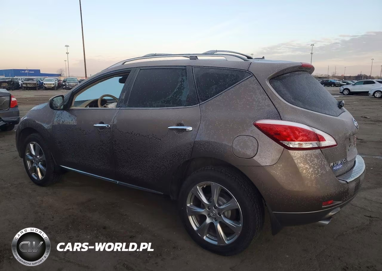 2014 Nissan Murano Le VIN:JN8AZ1MW5EW508326 - 2