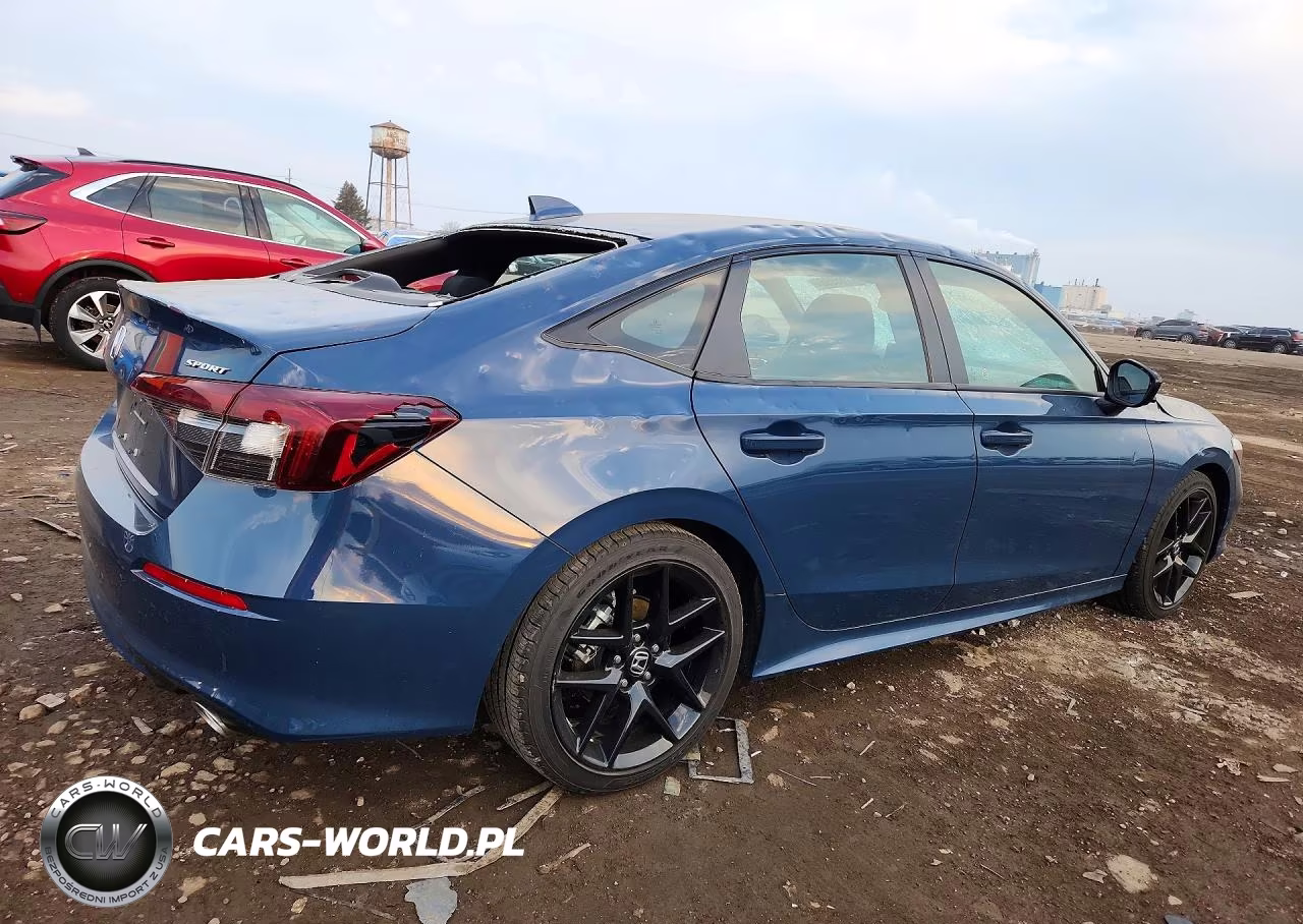 2025 Honda Civic Sport VIN:2HGFE2F58SH506833 - 3