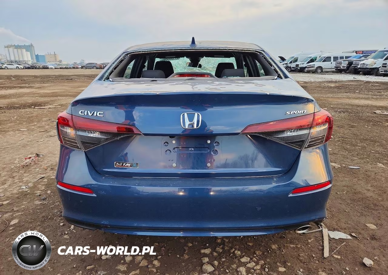 2025 Honda Civic Sport VIN:2HGFE2F58SH506833 - 6