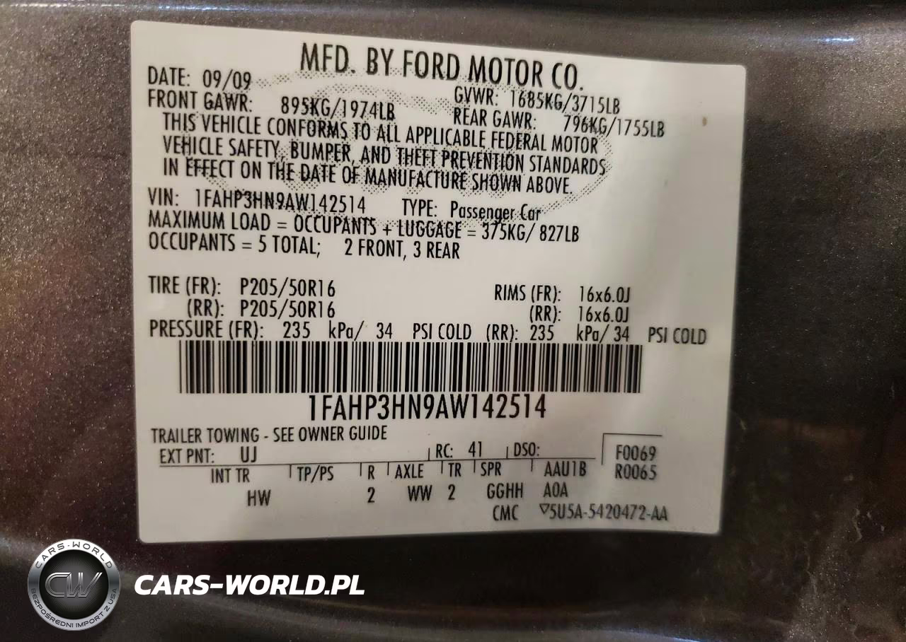 2010 Ford Focus Sel VIN:1FAHP3HN9AW142514 - 12
