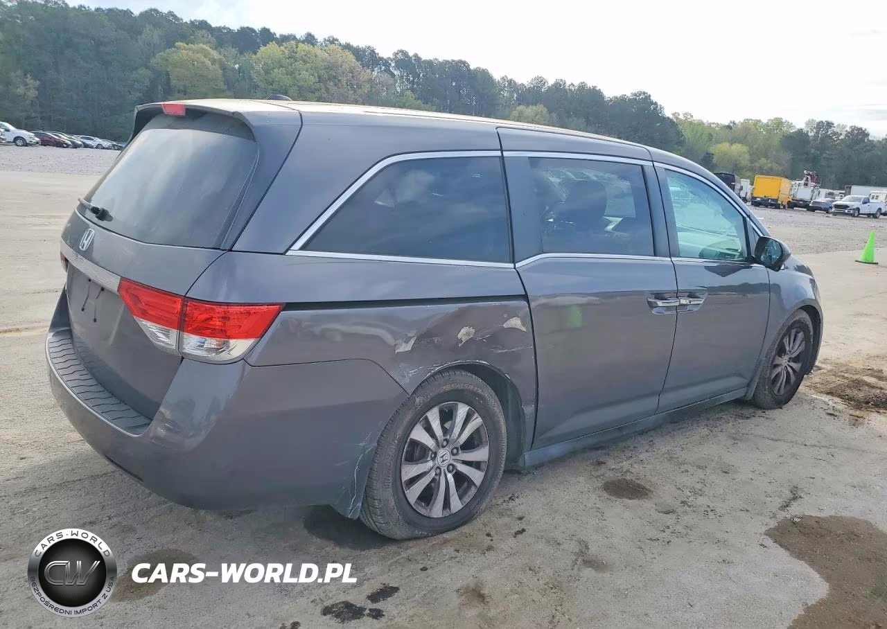 2014 Honda Odyssey Exl VIN:5FNRL5H68EB105267 - 3
