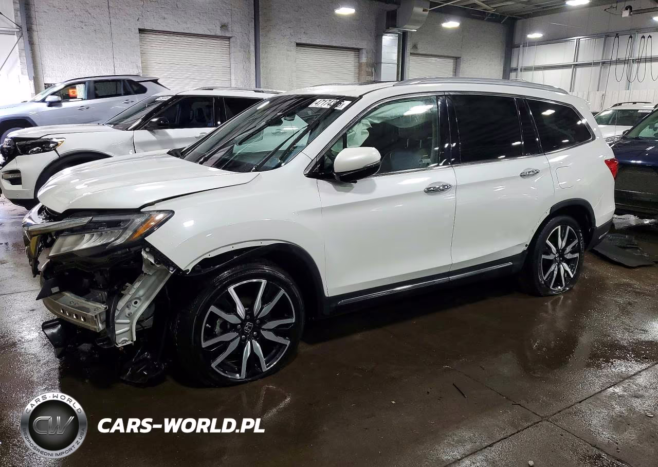 2021 Honda Pilot Touring VIN:5FNYF6H65MB018739 - 1