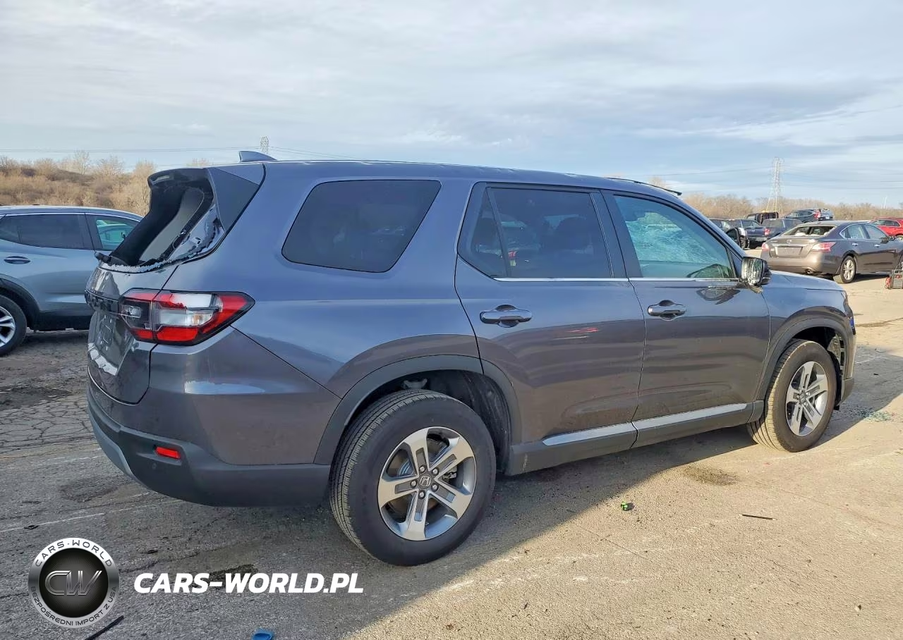 2025 Honda Pilot Exl VIN:5FNYG1H43SB185550 - 3