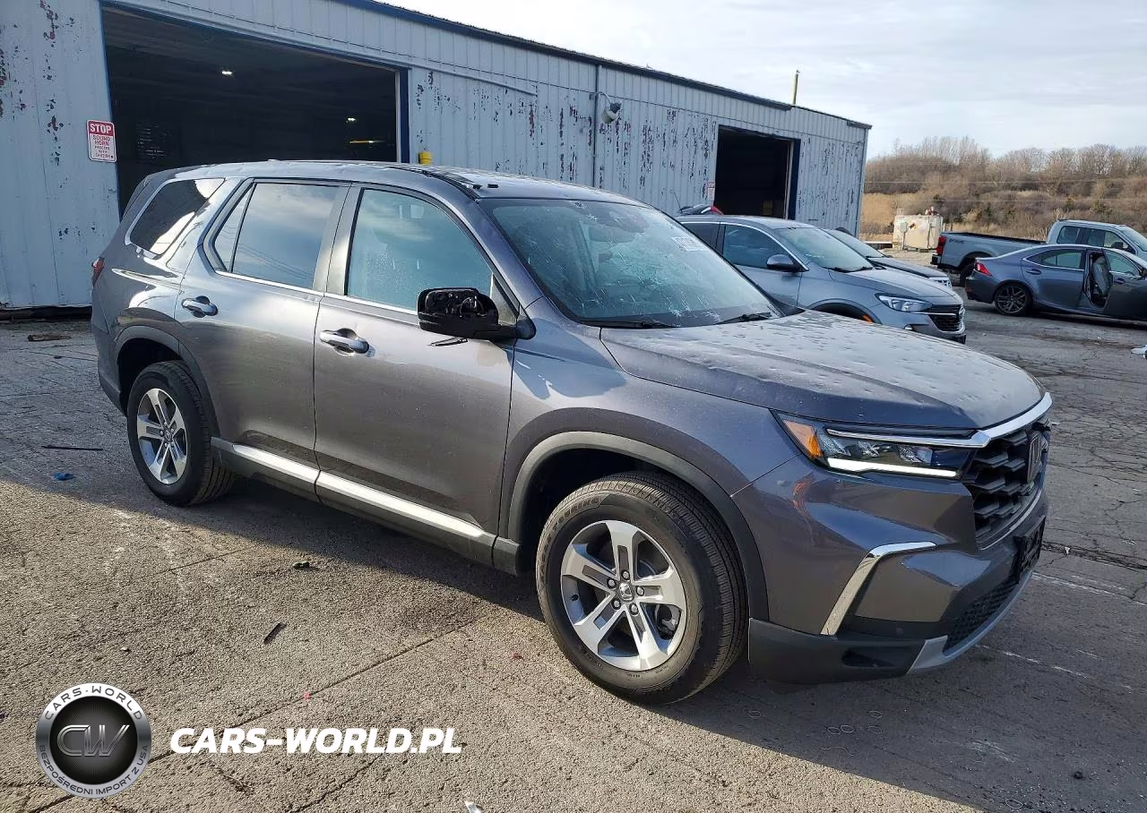 2025 Honda Pilot Exl VIN:5FNYG1H43SB185550 - 4