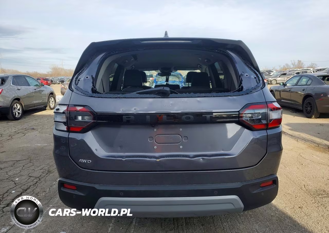 2025 Honda Pilot Exl VIN:5FNYG1H43SB185550 - 6