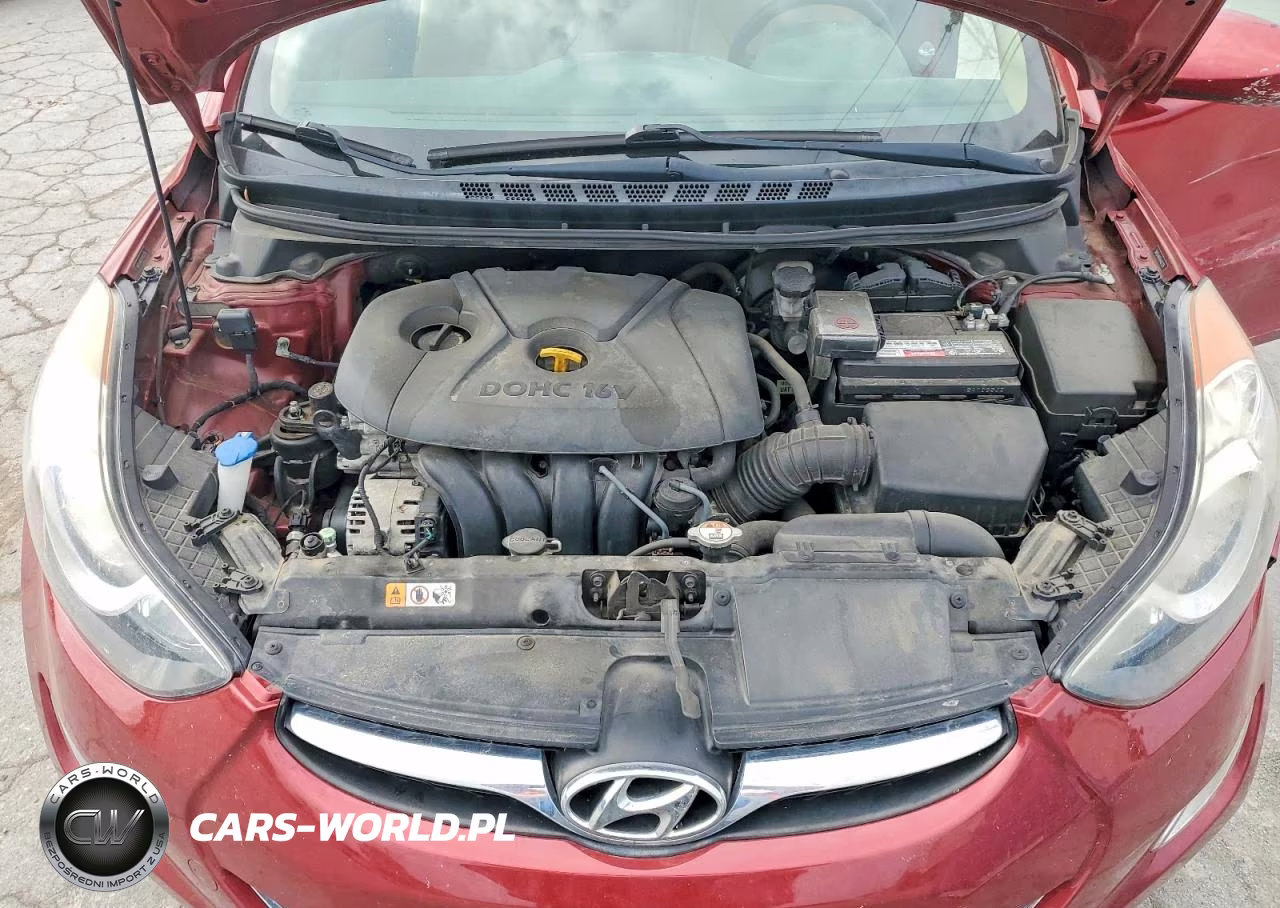 2013 Hyundai Elantra Gls VIN:5NPDH4AE4DH407226 - 11