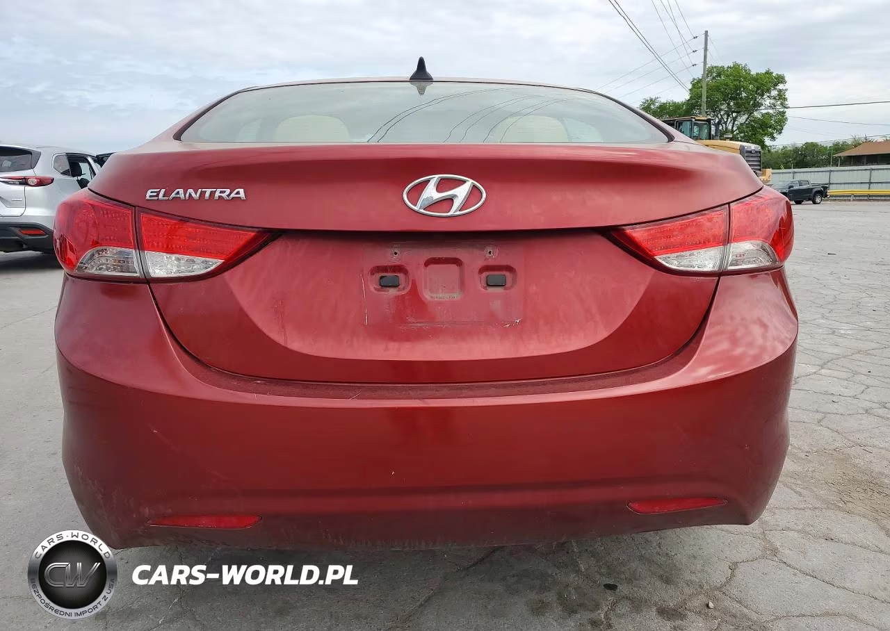 2013 Hyundai Elantra Gls VIN:5NPDH4AE4DH407226 - 6