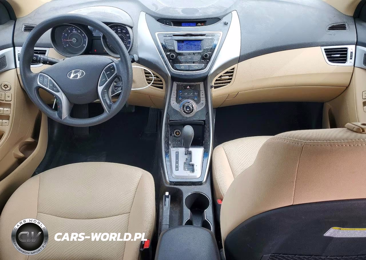 2013 Hyundai Elantra Gls VIN:5NPDH4AE4DH407226 - 8