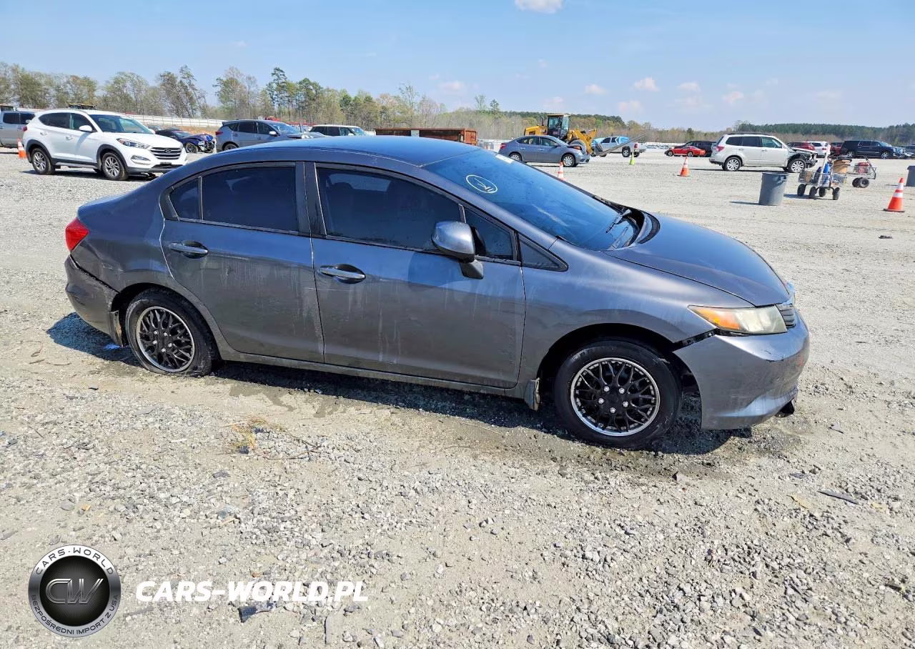 2012 Honda Civic Lx VIN:2HGFB2F5XCH566591 - 4