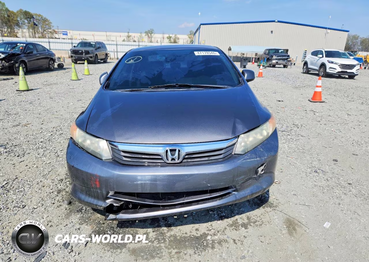 2012 Honda Civic Lx VIN:2HGFB2F5XCH566591 - 5