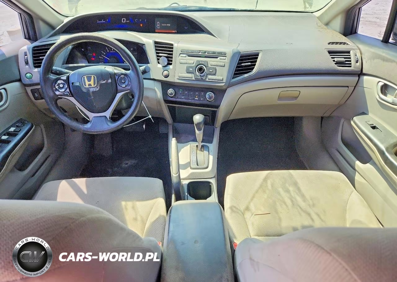 2012 Honda Civic Lx VIN:2HGFB2F5XCH566591 - 8