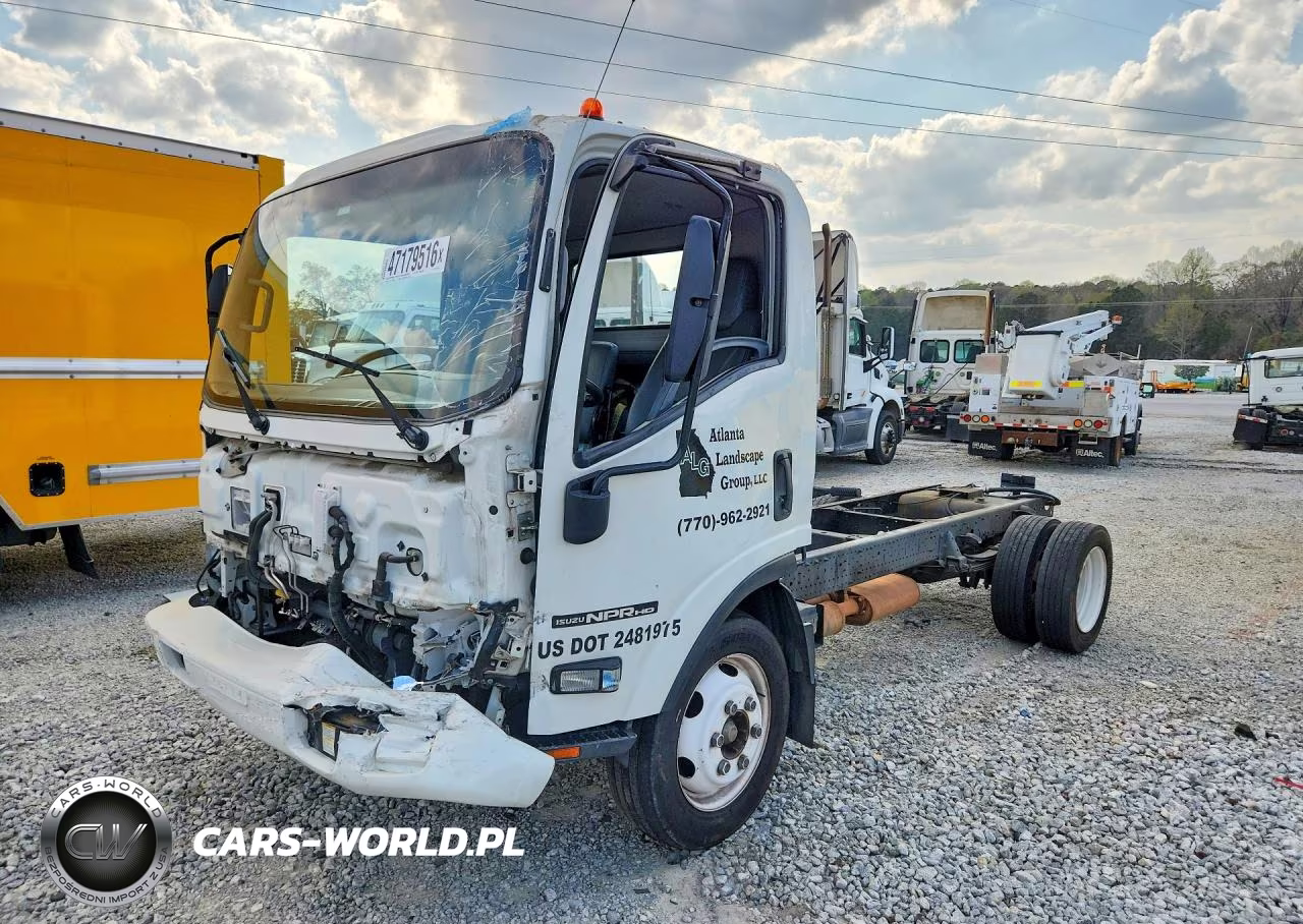 2015 Isuzu Npr Hd Truck Cab And Chassis