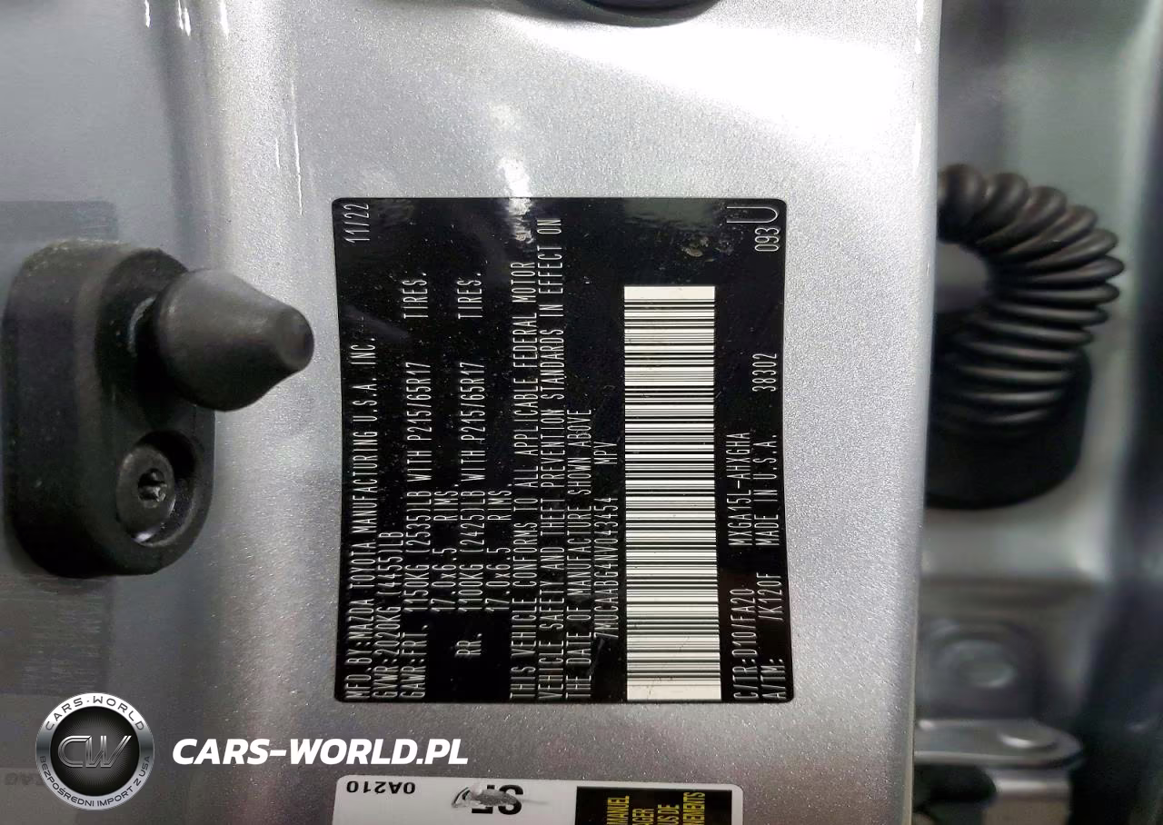 2022 Toyota Corolla Cross Le VIN:7MUCAABG4NV043454 - 12
