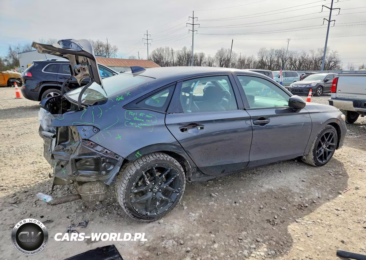 2025 Honda Civic Sport VIN:2HGFE4F84SH312547 - 3